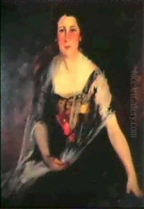 Portrait Of Mrs. Charles Weidemann Portrait Of Mrs. Charles Weidemann