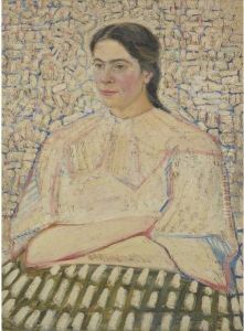 Portrait Of A Young Lady by Vladimir Baranoff-Rossine