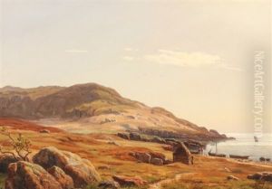Costal Scene With Fishermen