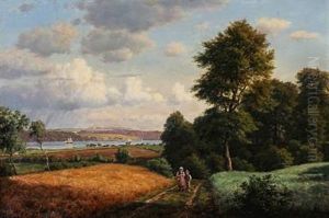 Danish Fiord Landscape (svendborg Area?)