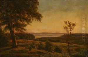 Autumn Landscape With A View Of A Fjord Autumn Landscape With A View Of A Fjord