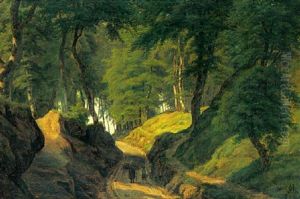Vej Gennem En Skov by Carsten Henrichsen