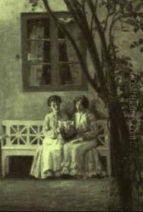 Afternoon Reading by Marie Henriques