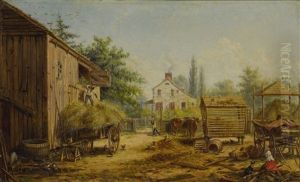 Barnyard In Pennsylvania