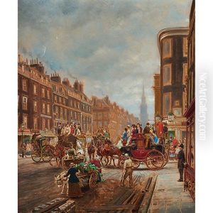 St. Martin's Square by Edward Lamson Henry