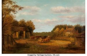 The Farmyard by Edward Lamson Henry
