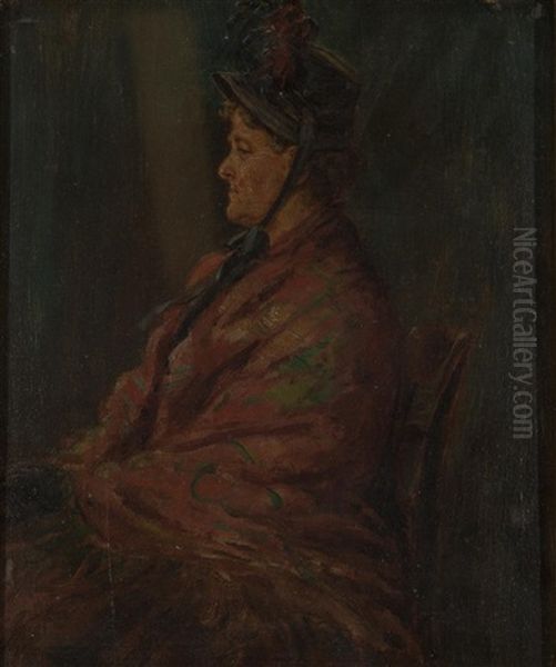 Portrait Of Mrs. Nancy Evans - view 1