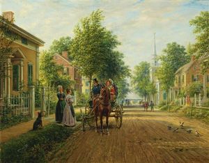 On The Way To Town by Edward Lamson Henry