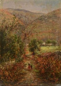 The Road To Conway In The White Mountains by Edward Lamson Henry