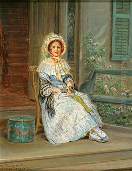 Portrait Of A Mrs. Fanny Wells - view 1