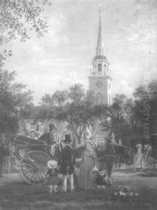Going To Church by Edward Lamson Henry