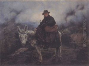 The Old Postmistress by Edward Lamson Henry