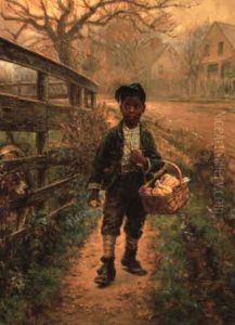 Protecting The Groceries by Edward Lamson Henry