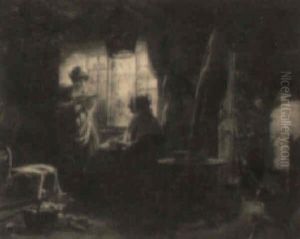 Reading The Letter by Edward Lamson Henry