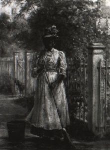 Saturday Morning, No One At Home by Edward Lamson Henry