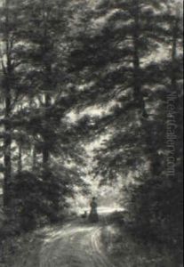 A Stroll Through The Woods by Edward Lamson Henry