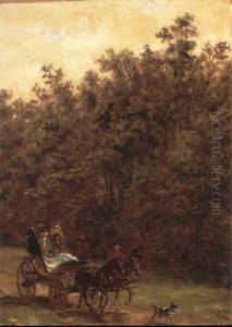 The Carriage Ride by Edward Lamson Henry