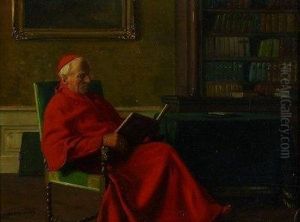 Der Lesende Kardinal by Max Barascudts