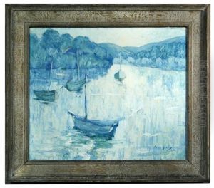 Sailing Boats On An Irish River