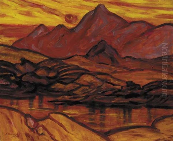 Sunrise Over The Reeks, County Kerry - view 1