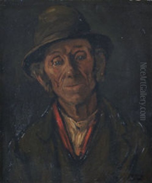Old Achill Man (study) - view 1