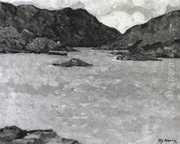 An Irish Lough - view 1