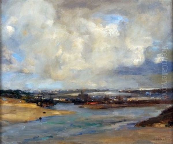 Extensive River Landscape - view 1