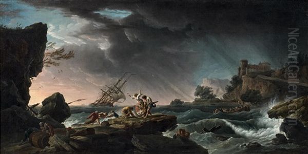 Cote Mediterraneenne Par Tempete - view 1