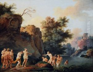 Diana And Callisto by Jean d'Arles Henry
