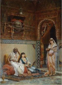 In The Harem by Filippo Baratti