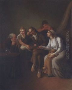 Die Genesung Des Vaters by Susanne (Chodowiecka) Henry