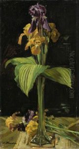 Blumenstilleben by Ernst Henseler