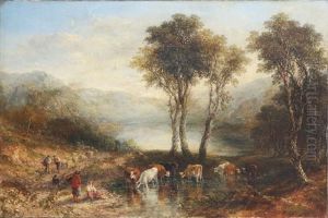 Paesaggio Con Armenti by Frederick Henry Henshaw