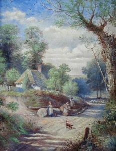 Spring (+ 3 Others; Set Of 4 From The Four Seasons) by Frederick Henry Henshaw