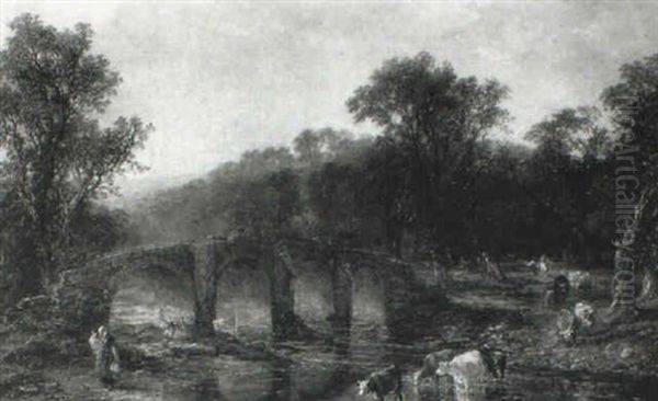 Crossing The River Before A Bridge - view 1