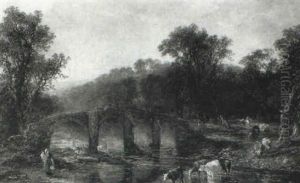 Crossing The River Before A Bridge Crossing The River Before A Bridge