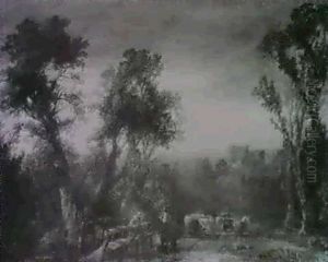 "kenilworth Castle, Warwick- Shire, Twilight"