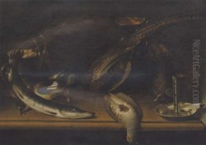 Vanitas-stilleben by Herman Henstenburgh