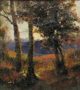 Autumn Landscape by Alexandru Hentia