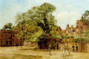 Young Cricketers, Eton by George Moore Henton