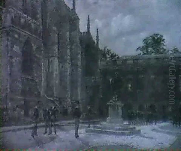 The School Yard, Eton - view 1