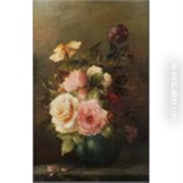 Still Life Of Roses - view 1
