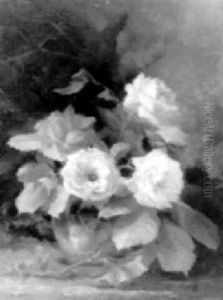 Stilleven Met Rozen by Sara Henze