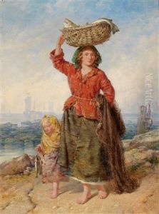 Heimkehrende Fischerfrau by Isaac Henzell