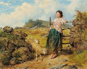Untitled - The Shepherdess by Isaac Henzell