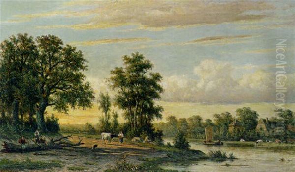 A River Landscape - view 1