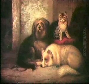 Drei Freunde by George Hepper