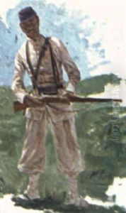 En Guardia by Juan Bautista Diogenes Hequet