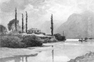 Bei Torbole, Gardasee by Theodor Her