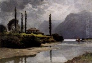 Bei Torbole, Gardasee by Theodor Her
